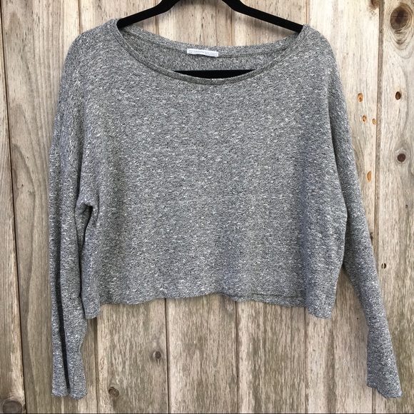 Zara Tops Zara Crop Top Sweater Poshmark